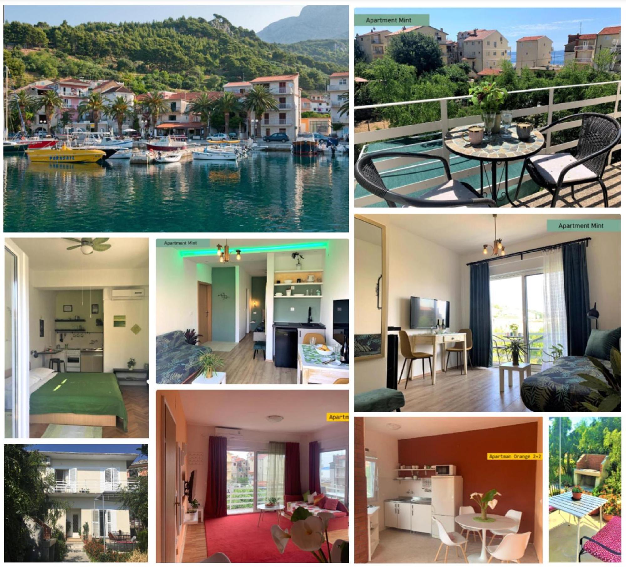 Apartments Garden House Podgora Exterior foto